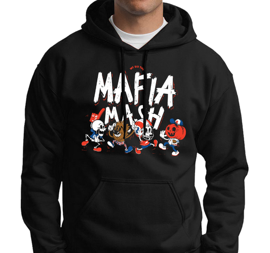 Sweatshirt Hoody, Black (50% cotton, 50% polyester)