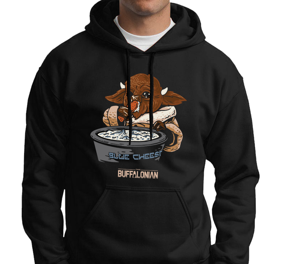 Sweatshirt Hoody, Black (50% cotton, 50% polyester)