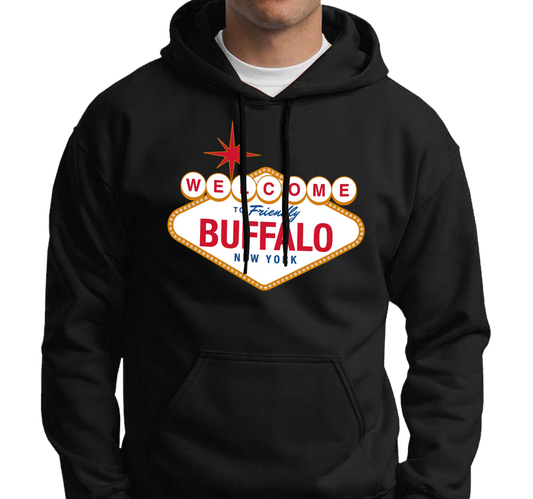 "What Happens in Buffalo" Sweatshirt Hoody