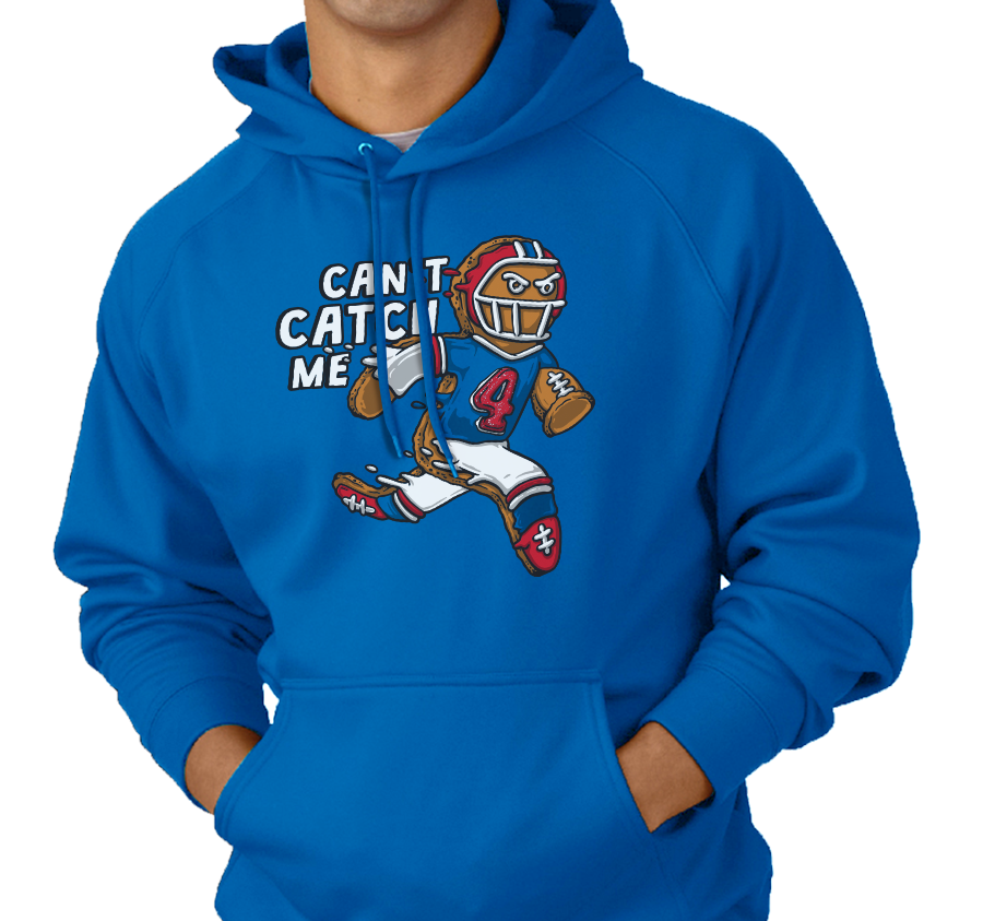 Sweatshirt Hoody, Royal (50% cotton, 50% polyester)