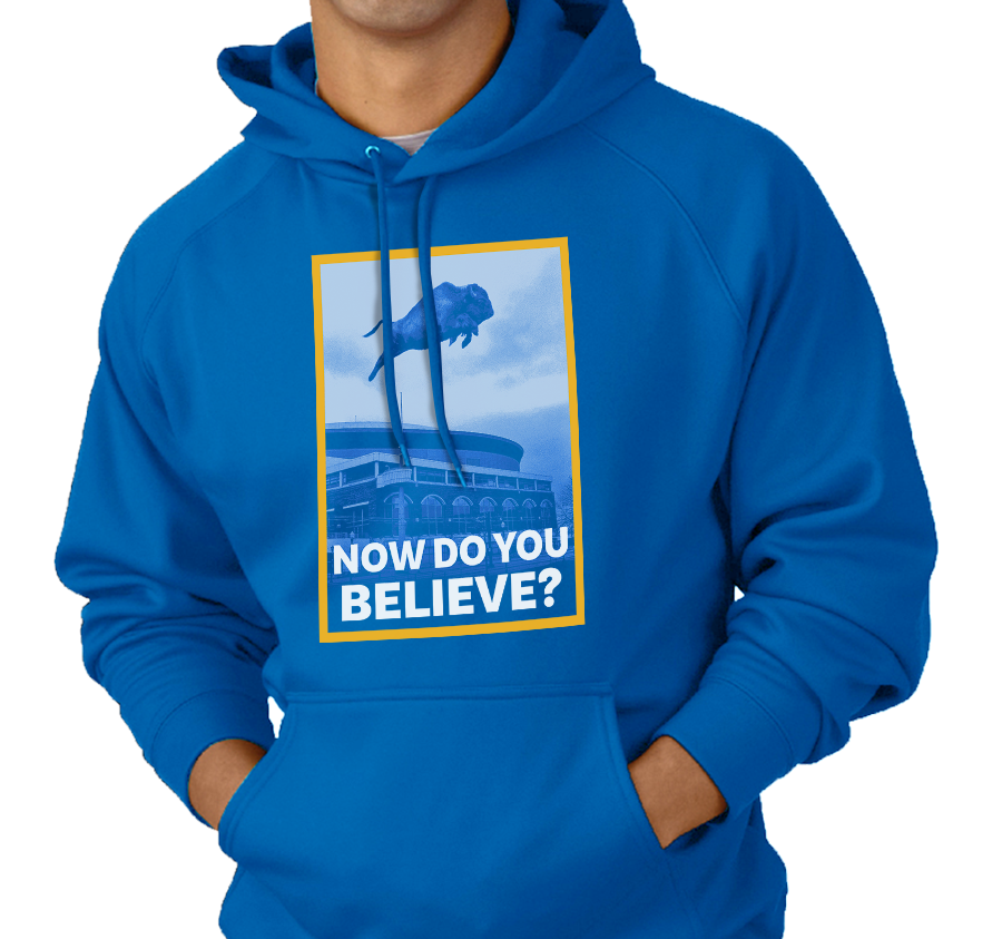 Sweatshirt Hoody, Royal (50% cotton, 50% polyester)
