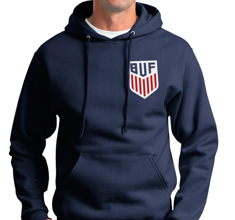 Sweatshirt Hoody, Navy (50% cotton, 50% polyester)