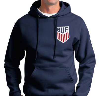 Sweatshirt Hoody, Navy (50% cotton, 50% polyester)
