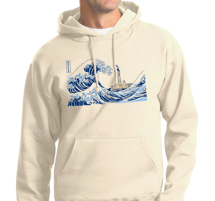 Sweatshirt Hoody, Sandstone (50% cotton, 50% polyester)