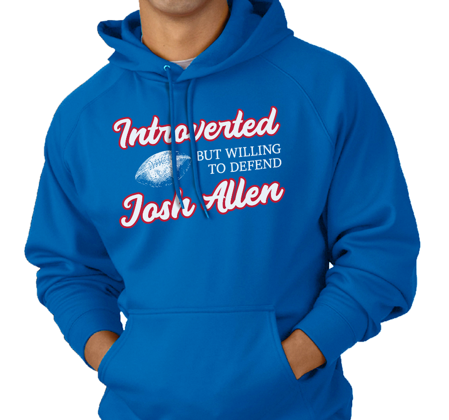 Sweatshirt Hoody, Royal (50% cotton, 50% polyester)