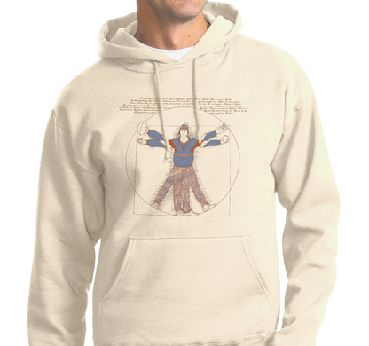 Sweatshirt Hoodie, Sandstone (50% cotton, 50% polyester)