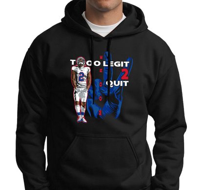 Sweatshirt Hoody, Black (50% cotton, 50% polyester)