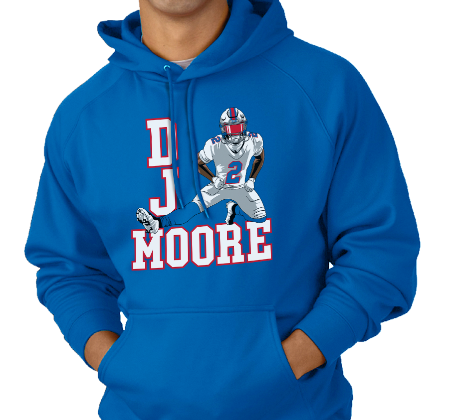 Sweatshirt Hoody, Royal (50% cotton, 50% polyester)