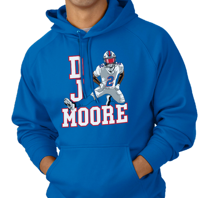 Sweatshirt Hoody, Royal (50% cotton, 50% polyester)