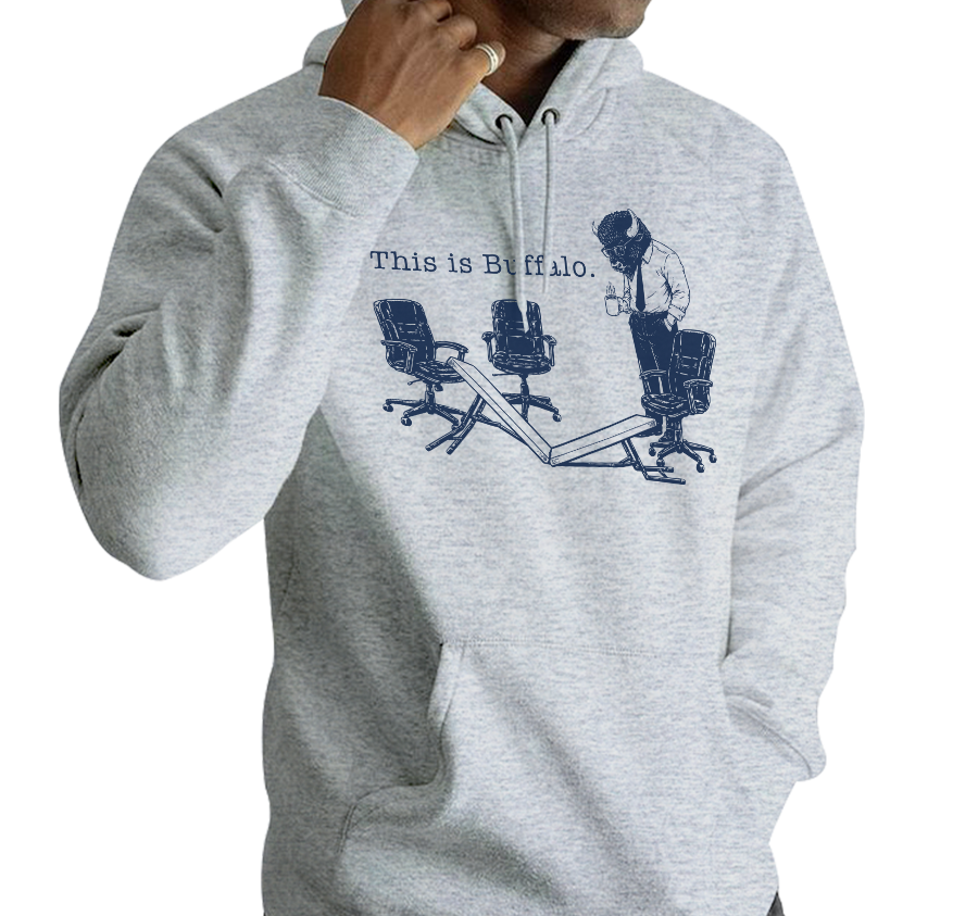 Sweatshirt Hoody, Ash (50% cotton, 50% polyester)