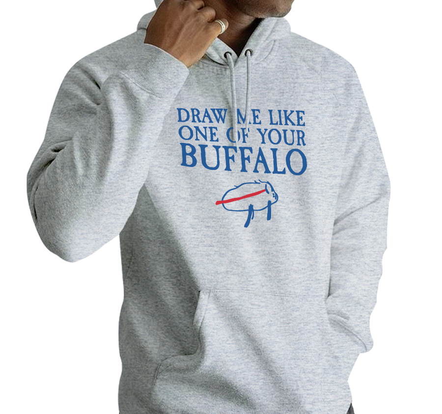 Sweatshirt Hoodie, Ash (50% cotton, 50% polyester)