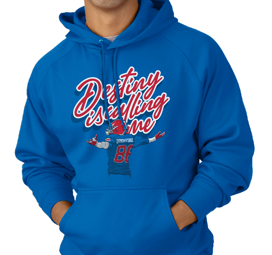 Sweatshirt Hoody, Royal (50% cotton, 50% polyester)