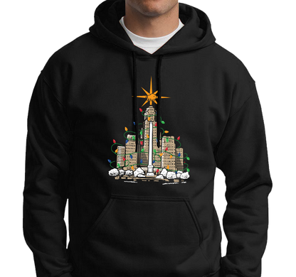 Sweatshirt Hoody, Black (50% cotton, 50% polyester)