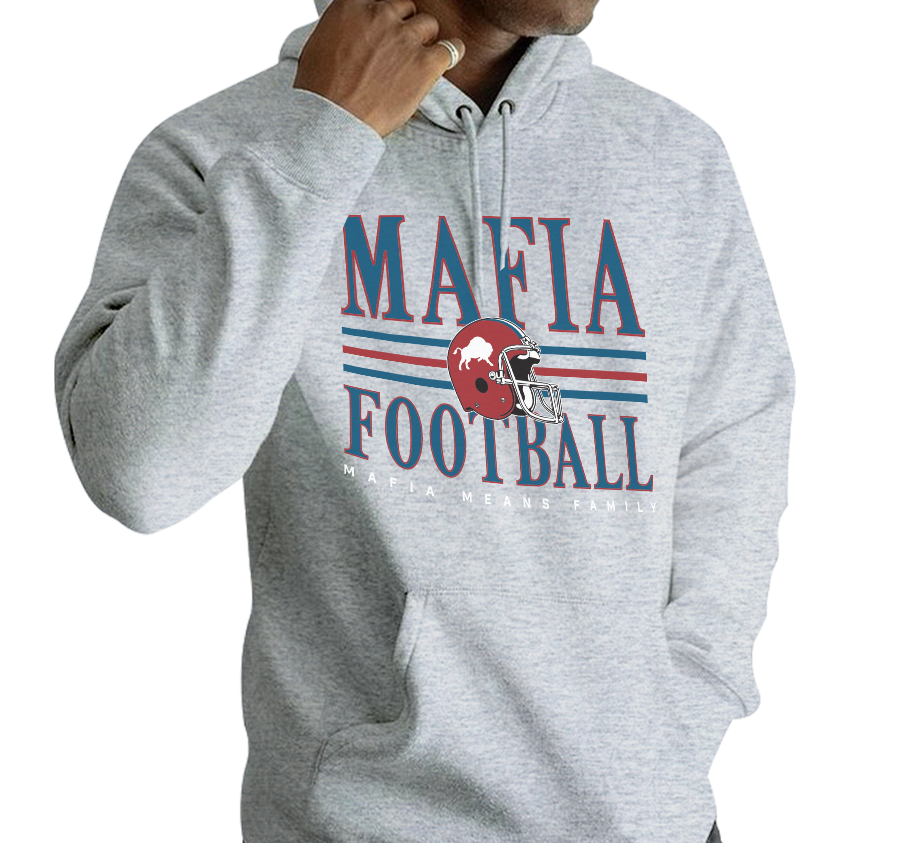 "Mafia Football" Sweatshirt Hoody