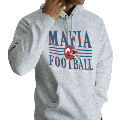 "Mafia Football" Sweatshirt Hoody