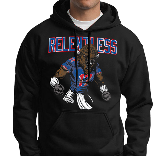 Sweatshirt Hoody, Black (50% cotton, 50% polyester)