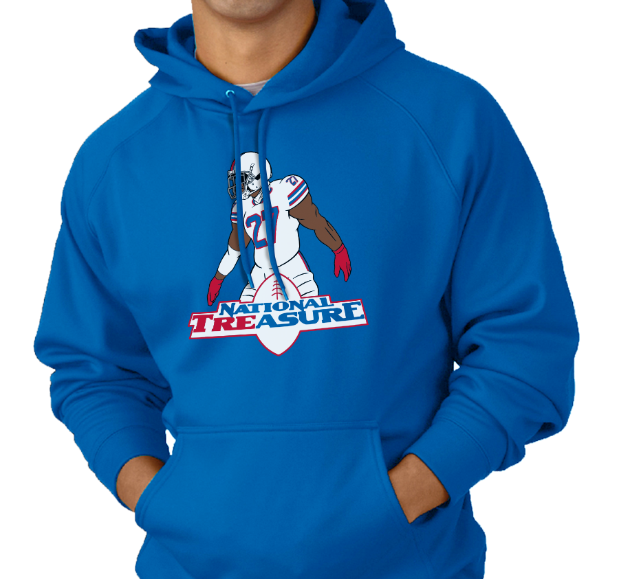 Royal (50% cotton, 50% polyester)