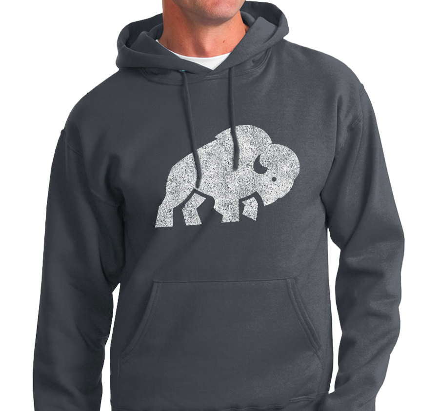 Sweatshirt Hoody, Heavy Metal (50% cotton, 50% polyester)