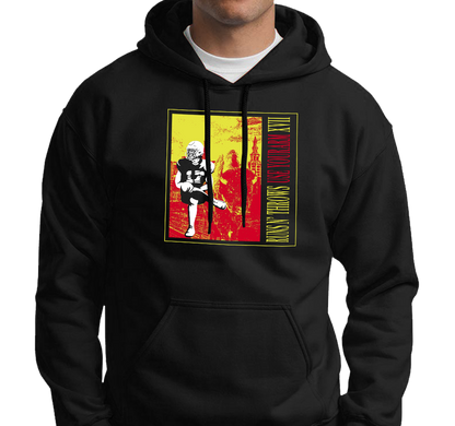 Sweatshirt Hoody, Black (50% cotton, 50% polyester)