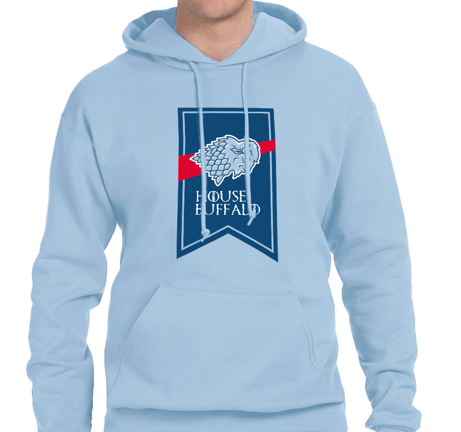 "House Buffalo" Sweatshirt Hoody (multiple color options)