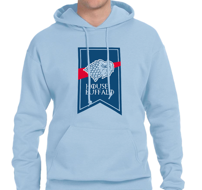 "House Buffalo" Sweatshirt Hoody (multiple color options)