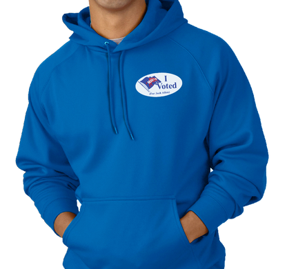 Sweatshirt Hoody, Royal (50% cotton, 50% polyester)