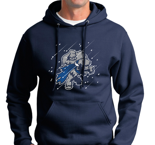 "Abominable Buffalo" (Winter Fury Edition) Sweatshirt Hoody