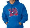 Sweatshirt Hoody, Royal (50% cotton, 50% polyester)