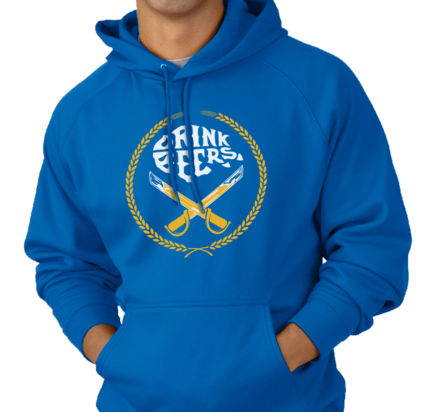 Sweatshirt Hoody, Black (50% cotton, 50% polyester)