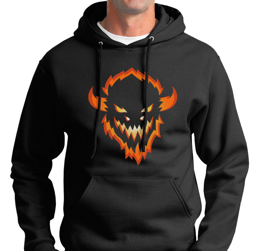 "Boo-falo" Sweatshirt Hoody