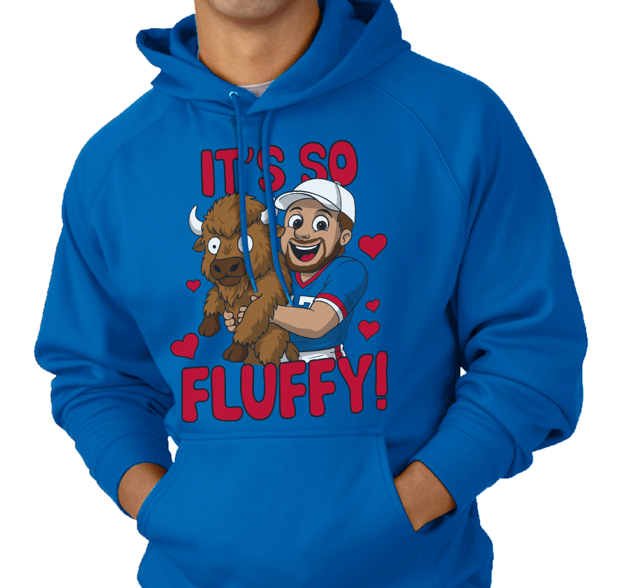 Sweatshirt Hoody, Royal (50% cotton, 50% polyester)