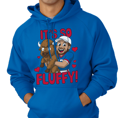 Sweatshirt Hoody, Royal (50% cotton, 50% polyester)