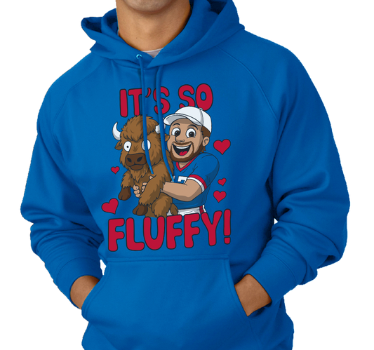 Sweatshirt Hoody, Royal (50% cotton, 50% polyester)