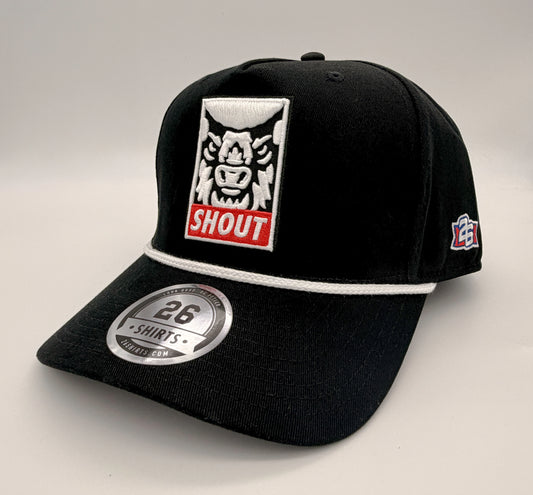 "Obedience" Five-Panel Rope Snapback Cap