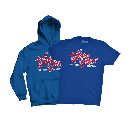 Volume 19, Shirt 17: "Where Else?"