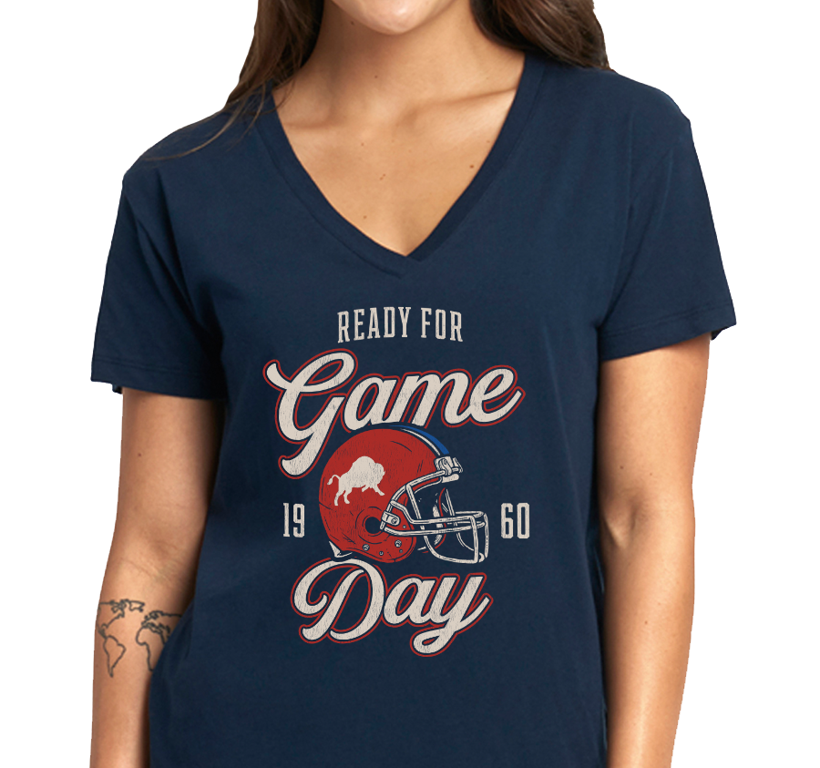 Ladies T-Shirt, Navy (100% cotton)