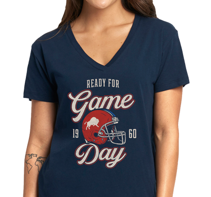 Ladies T-Shirt, Navy (100% cotton)