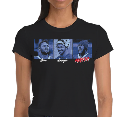 Ladies T-Shirt, Black (100% cotton)