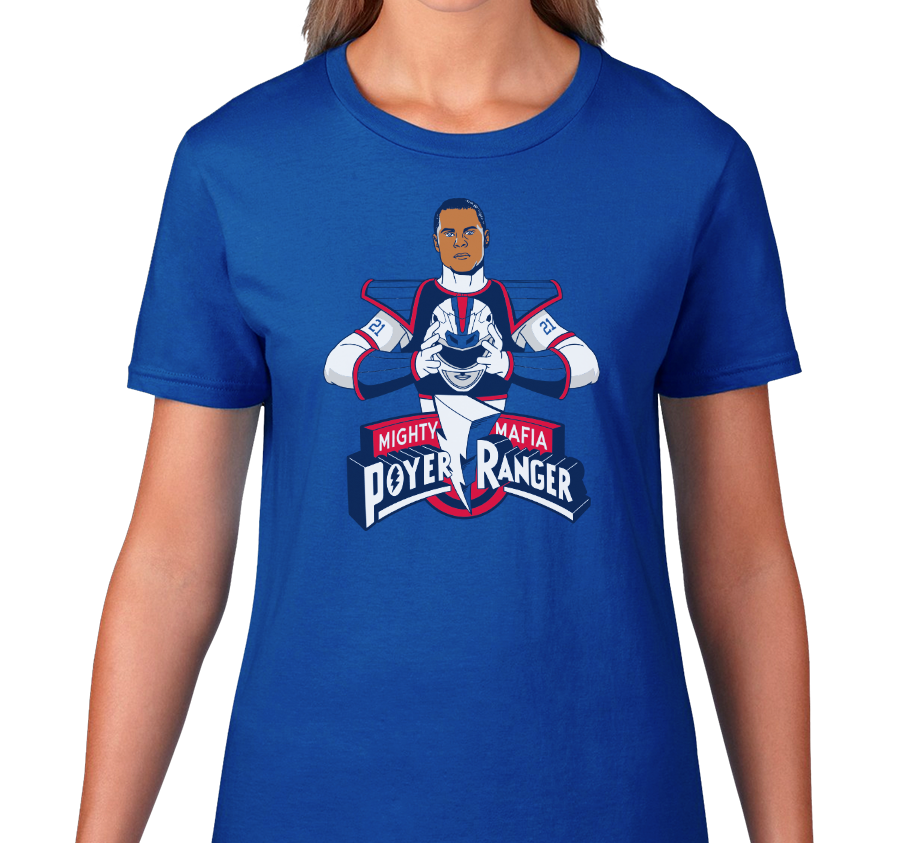 "Go Go Poyer Ranger" Ladies T-Shirt