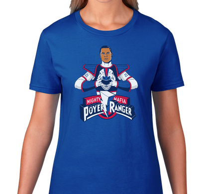 "Go Go Poyer Ranger" Ladies T-Shirt