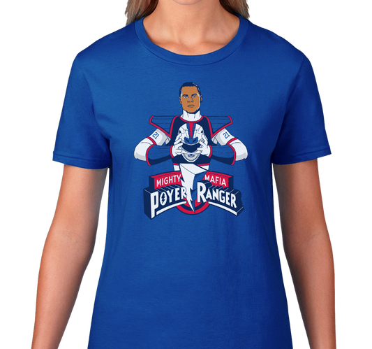 "Go Go Poyer Ranger" Ladies T-Shirt