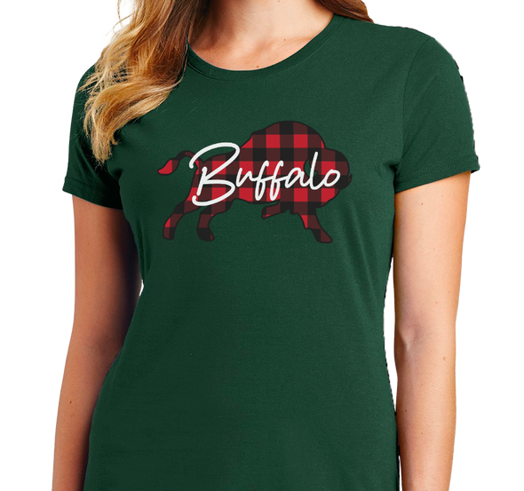 Ladies T-Shirt, Forest Green (100% cotton)