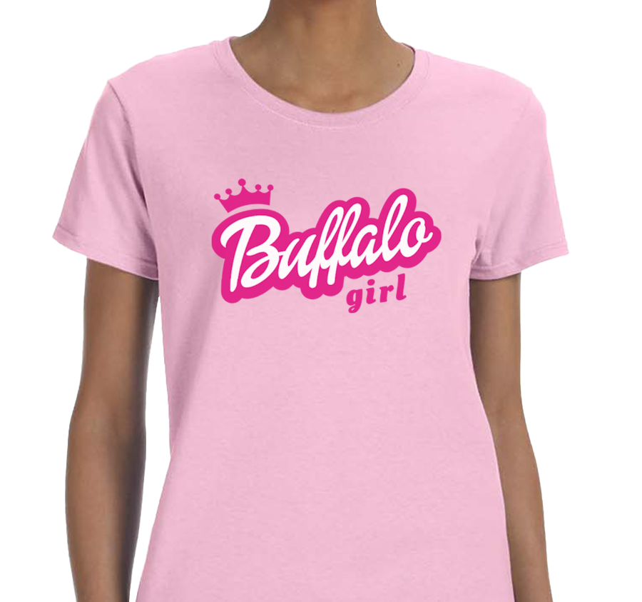 Ladies T-Shirt, Pink (100% cotton)