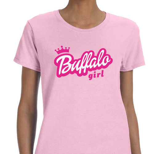 Ladies T-Shirt, Pink (100% cotton)