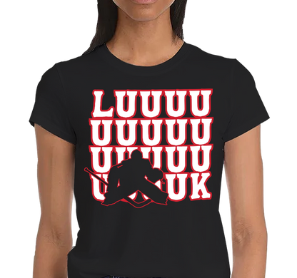 Ladies T-Shirt, Black (100% cotton)