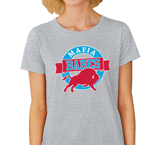 Ladies T-Shirt, Heather Gray (90% cotton, 10% polyester)