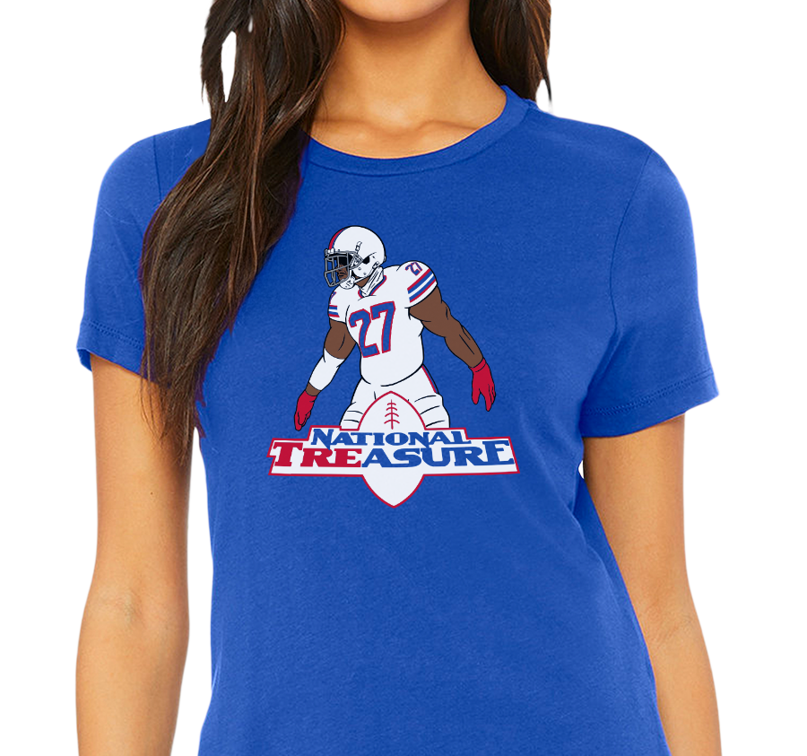 "National TREasure" Ladies T-Shirt