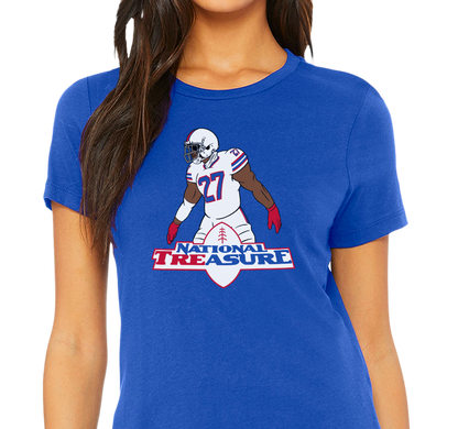 "National TREasure" Ladies T-Shirt