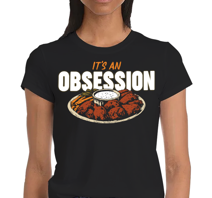 Ladies T-Shirt, Black (100% cotton)