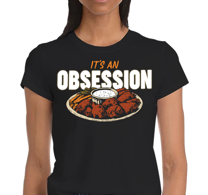 Ladies T-Shirt, Black (100% cotton)